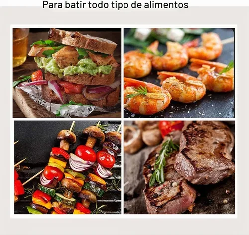 Vista 3 de Panini - Parrilla de prensa de 850 W, sandwichera antiadherente con calefacción de doble cara y apertura de 180 grados, parrilla eléctrica