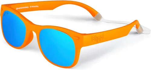 Vista 9 de Blippi Gafas de sol – Gafas polarizadas irrompibles para niños activos – Protección UV sin BPA Blippi Naranja