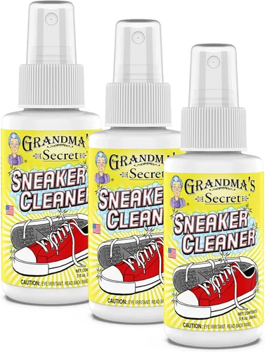 Vista 13 de Limpiador de tenis de Grandma's Secret - para goma, lona, cuero, aerosol removedor de manchas elimina la suciedad, mugre, hierba - Limpiador