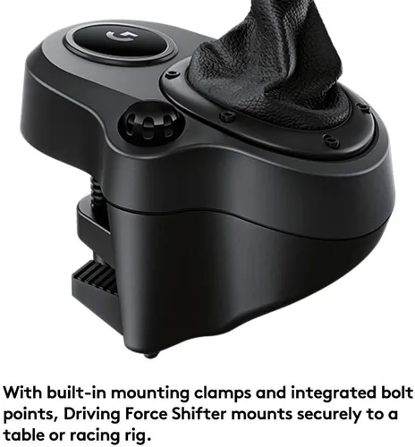 Vista 5 de Volante para juegos de carrera Logitech G920 (941–000121), Negro