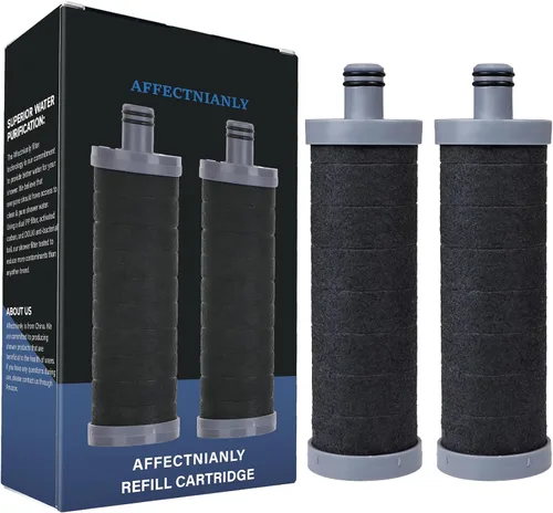 Vista 10 de Cartucho de filtro de ducha de carbono, 1 unidad, compatible con sistema de filtro de ducha, reduce el cloro, metales pesados y otras impurezas