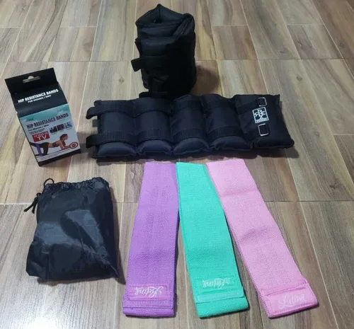 Vista 3 de Kit gluteos con bandas en tela