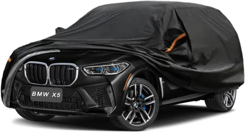 Vista 28 de GUNHYI Funda para coche SUV de ajuste personalizado para BMW X5/X6 de 2007 a 2022, 6 capas de alta resistencia, cubierta exterior completa