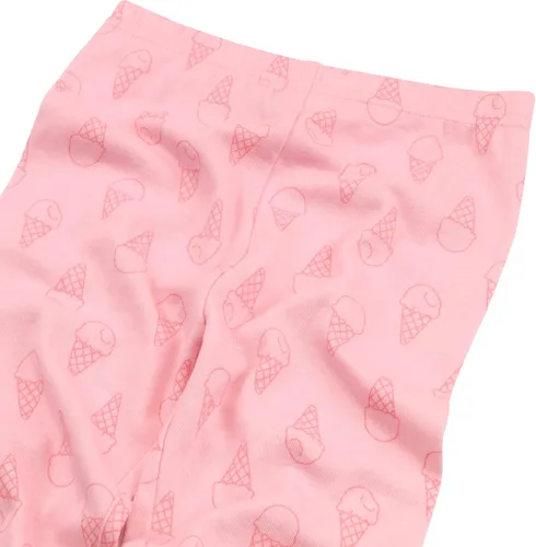 Vista 4 de Bluey Conjunto de pijama de algodón ajustado de 4 piezas, suave y lindo para niñas