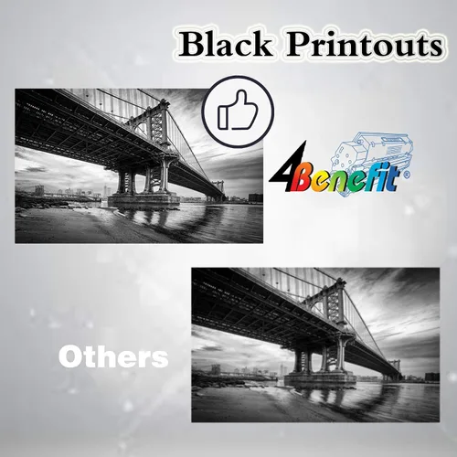 Vista 4 de Dell 4Benefit Compatible PGI-35 CLI-36 PGI 35 CLI 36 Cartucho de tinta PGI35 (5xNegro) Utilizado para PIXMA IP100B IP100 IP110 Impresora
