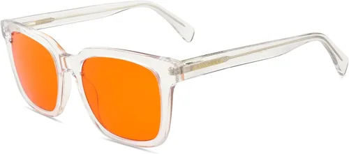 Vista 14 de 99.9% Blue Light Blocking Glasses, AR Coating, Computer Screens Gaming for Men Women, Stop Eyestrain, Better Sleep