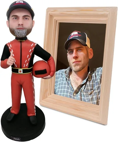 Vista 16 de AlOU AlOU Estatuillas personalizadas de 15 cm Bobbleheads para el Día del Padre, Día de la Madre, Padres, Jefe, Colegas, Familia y Amigos