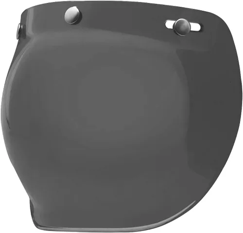Vista 4 de GDM Casco de moto Bubble Shield 3-Snap Button Flip Up Down Universal (Ámbar degradado)