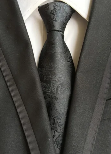 Vista 10 de WeiShang Lote de 6 corbatas clásicas de seda para hombre, corbatas tejidas jacquard
