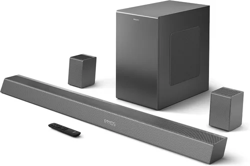 Vista 9 de Barra de sonido PHILIPS B4208 de 2.0 canales con Bluetooth, HDMI ARC y reproducción USB - Simplemente mejor sonido de TV