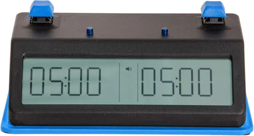 Vista 2 de Tap N Set - Reloj digital de ajedrez (botón - azul y azul)