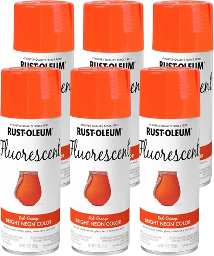 Vista 17 de Rust-Oleum 398583 Specialty - Pintura fluorescente en aerosol, 11 onzas, azul