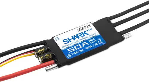 Vista 11 de ZTW Barco Serie Shark ESC (Shark G2 20A SBEC)
