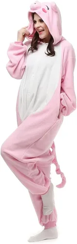 Vista 3 de YAMENG Pijama unisex para adultos, disfraz de animal para cosplay de Halloween