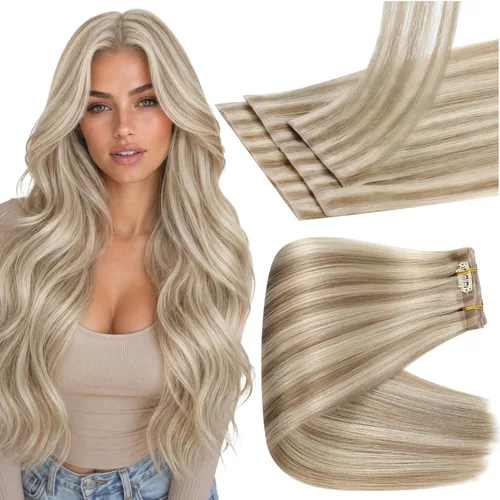 Vista 20 de Full Shine Extensiones de cabello sin costuras de inyección con clip