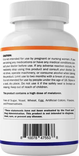 Vista 9 de Vitamatic Melatonina 10mg con Ashwagandha 4:1 Extracto 250 mg 120 Comprimidos