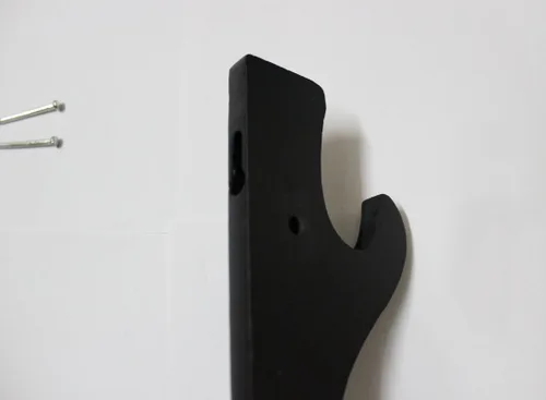 Vista 2 de Soporte de montaje en pared de 3 capas Samurai Sword Katana Wakizashi Tanto Holder Stand Hanger Support Black
