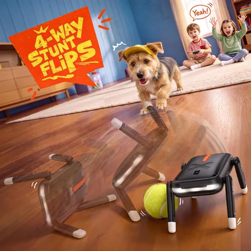 Vista 3 de Ruko R1 Mini Robot Dog, 4 vías de acrobacias Flip & Perro robot
