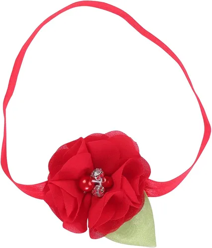 Vista 6 de Mameluco de verano con diseño floral y volantes para niña bebé, con diadema