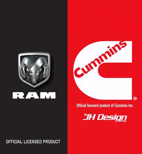 Vista 6 de JH Design Group Dodge RAM Cummins - Sudadera con cuello redondo para hombre