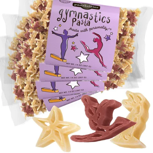 Vista 34 de Pastabilities Pasta con forma divertida para niños, pasta Let's Go Crabin', tema de animales de cangrejo, estrellas de mar y sol, pasta de trigo