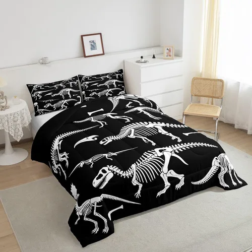 Vista 148 de Erosebridal Juego de edredón de hojas de cannabis, juego de ropa de cama de marihuana con estampado colorido de plantas, decoración bohemia de 2