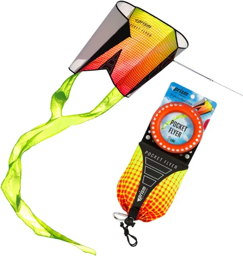 Vista 9 de Prism Kites Pocket Flyer - Cometa de una sola línea fácil de volar - Listo para el vuelo, no requiere montaje