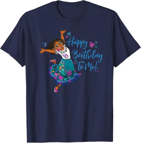 Vista 31 de Disney Camiseta Encanto Mirabel Madrigal ¡Feliz cumpleaños a mí! Negro