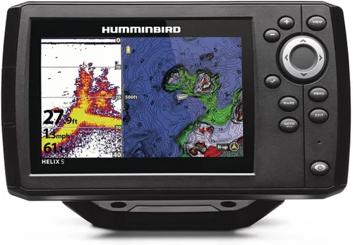 Vista 2 de Humminbird 411660-1 Helix 5 Chirp GPS G3 - Buscador de peces