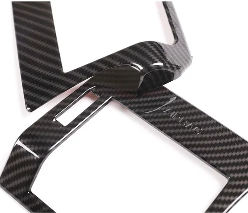 Vista 6 de Akumerly CHEYA - Cubierta de plástico ABS para tablero de instrumentos de aire acondicionado lateral para Land Rover Defender D240 SE 2020