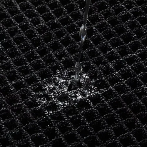 Vista 4 de Tapete de Baño Waffle Mejorado – Ultra Suave, Súper Absorbente y Alfombra Antideslizante con Borlas, Lavable a Máquina, Respaldo de Goma para Baño