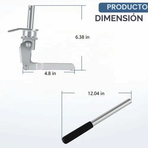 Vista 7 de 66784 Herramienta de compresor de resorte de válvula para pernos basculantes de 3/8 pulgadas y 7/16 pulgadas, herramienta de extracción de resorte