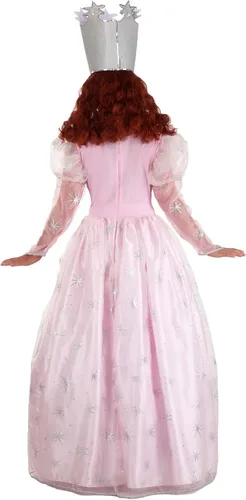 Vista 4 de Disfraz de Glinda de lujo para mujer