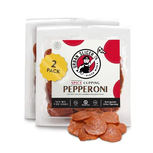 Vista 9 de Urban Slicer Pizza Worx - Pepperoni picante - 5 oz. Paquete