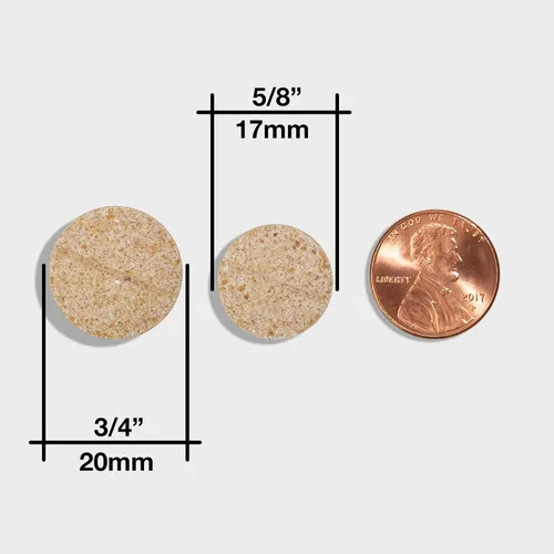 Vista 8 de Suplemento integral de apoyo hepático para perros más pequeños. Tabletas masticables sabrosas que combinan las mismas, SPC, silybin A+B, + glutatión