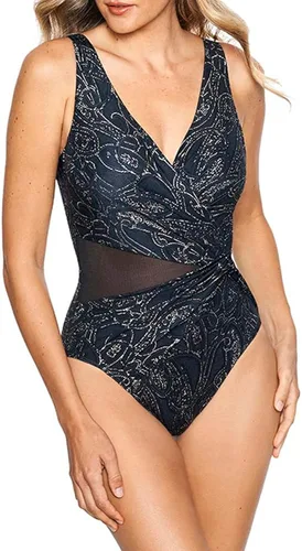 Vista 2 de Miraclesuit Traje de baño de una pieza con control de abdomen para mujer