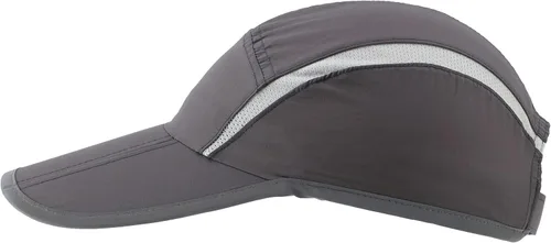 Vista 11 de connectyle plegable malla deportes cap con transpirable con rayas reflectantes Sun Runner Cap