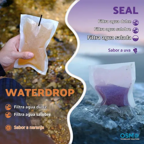 Vista 5 de OTS Osmo Seal - Kit de desalinización de emergencia, filtro de agua salada