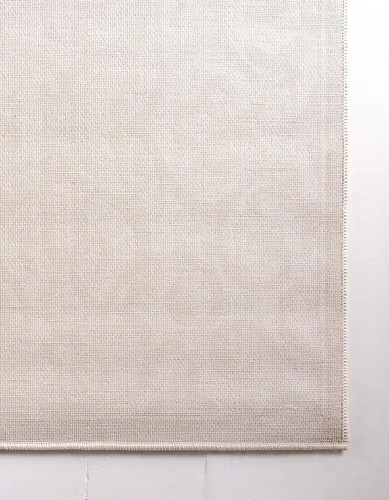 Vista 10 de Unique Loom Rushmore Collection Johnson - Alfombra rectangular de 5 pies 1 pulgada x 8 pies, color blanco nieve/beige