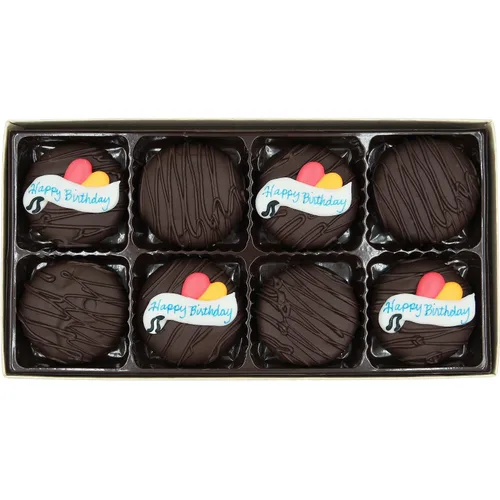 Vista 13 de Galletas Oreo bañadas en chocolate oscuro y con leche, de Philadelphia Candies
