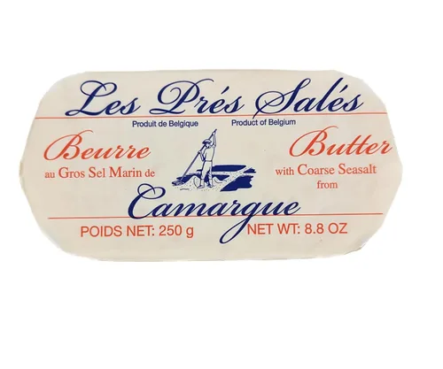 Vista 3 de LES PRES SALES Mantequilla de Sal Marina de Camargue 8.8 oz (3 unidades)
