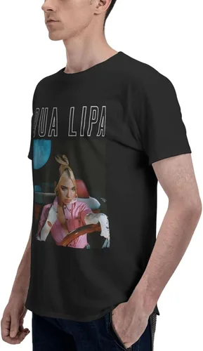Vista 5 de Camiseta de algodón de manga corta con cuello redondo para hombre de los años 80 y 90