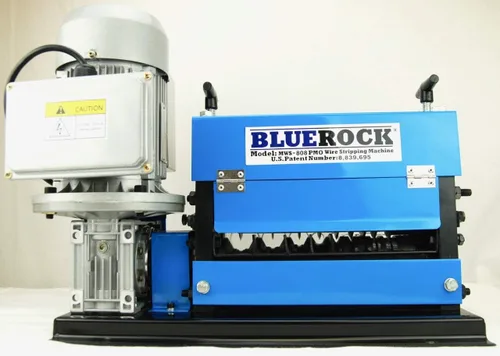 Vista 5 de BLUEROCK Herramientas modelo MWS-808PMO máquina peladora de cables de cobre de la máquina