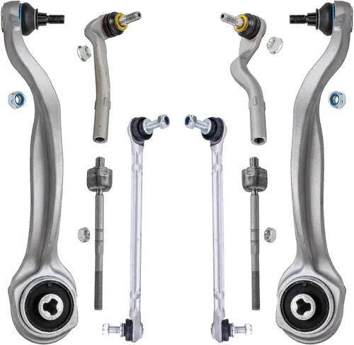 Vista 122 de Detroit Axle - Kit de suspensión frontal de 8 piezas para Chevy Silverado