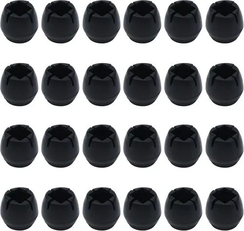 Vista 9 de Antrader - Almohadillas antideslizantes de fieltro para proteger el piso, muebles, sillones, patas de mesa y de sillas, Transparente