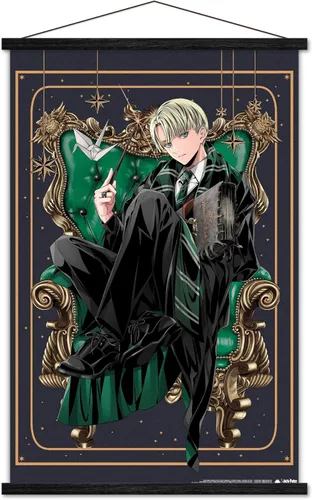 Vista 7 de Trends International The Wizarding World: Harry Potter - Dynasty Draco Wall Poster with Magnetic Frame