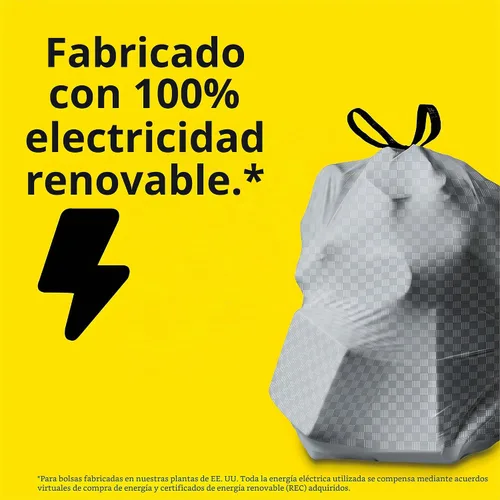 Vista 8 de Glad ForceFlex - Bolsas de basura altas para cocina, 13 galones, limpieza fresca, 140 unidades (el paquete puede variar)