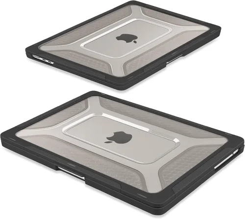 Vista 4 de Funda MEEgoodo para MacBook Air de 15 pulgadas 2025 2024 2023, Funda Compatible con Modelo (A3241/A3114/A2941) con Chip M4/M3/M2, Carcasa Rígida