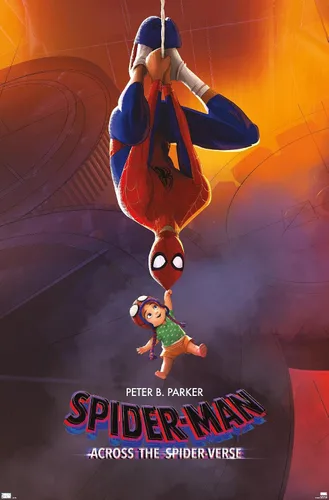 Vista 12 de Trends International Marvel Spider-Man: Across The Spider-Verse - Póster de Peter & Mayday Parker de una hoja, 34 pulgadas de largo x 22.4 pulgadas