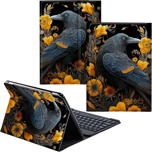 Vista 33 de Para Samsung Galaxy Tab S6 Lite Funda 2022/2020 Teclado Inalámbrico Desmontable Y Cubierta De Soporte De Cuero PU Funda Protectora Para Samsung